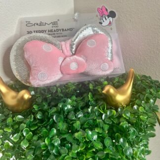 Minnie 3D Teddy Headband in "Twinkle Pink"